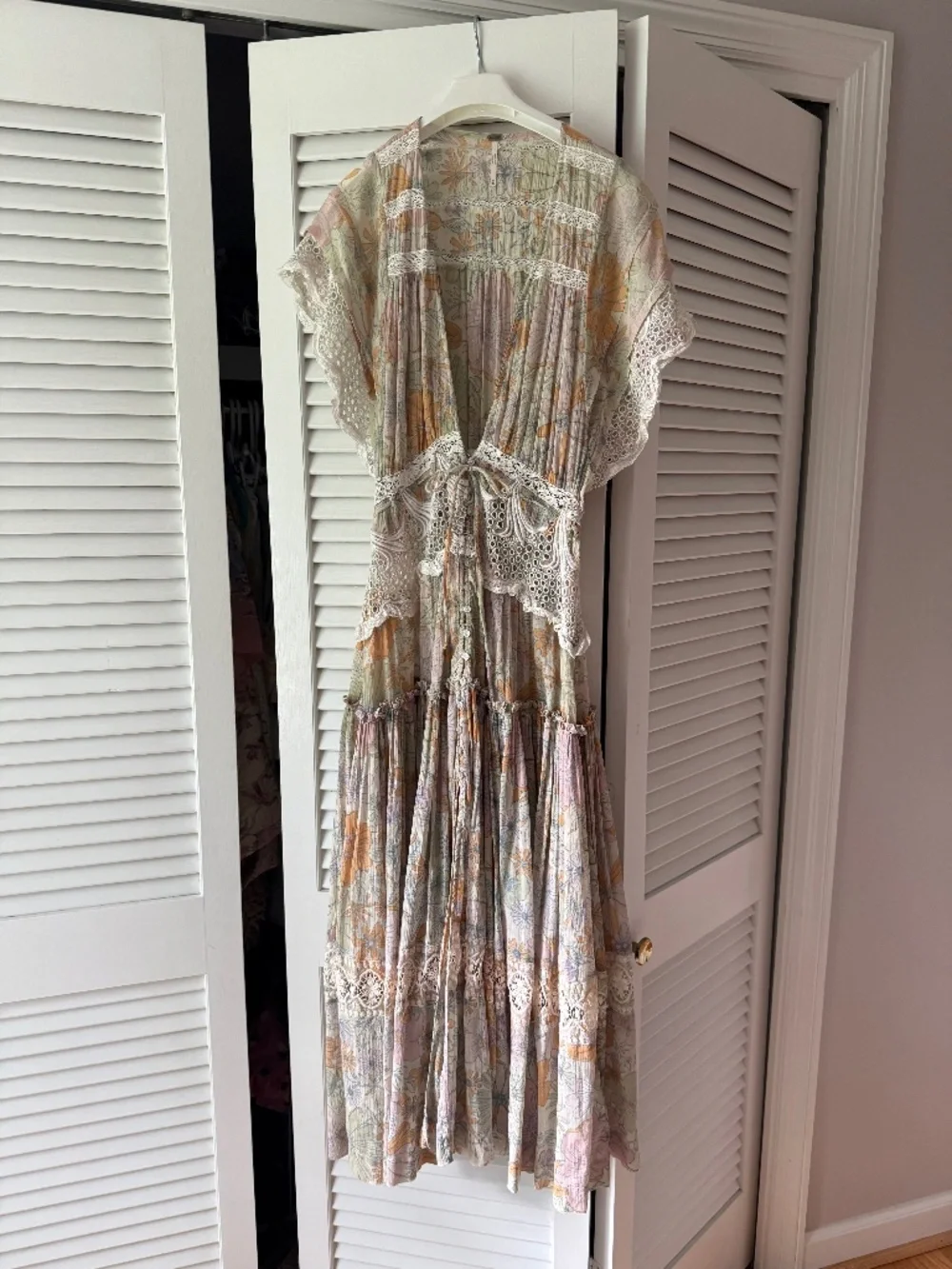 Free People Field of Dreams Maxi Top/Dress Size XS